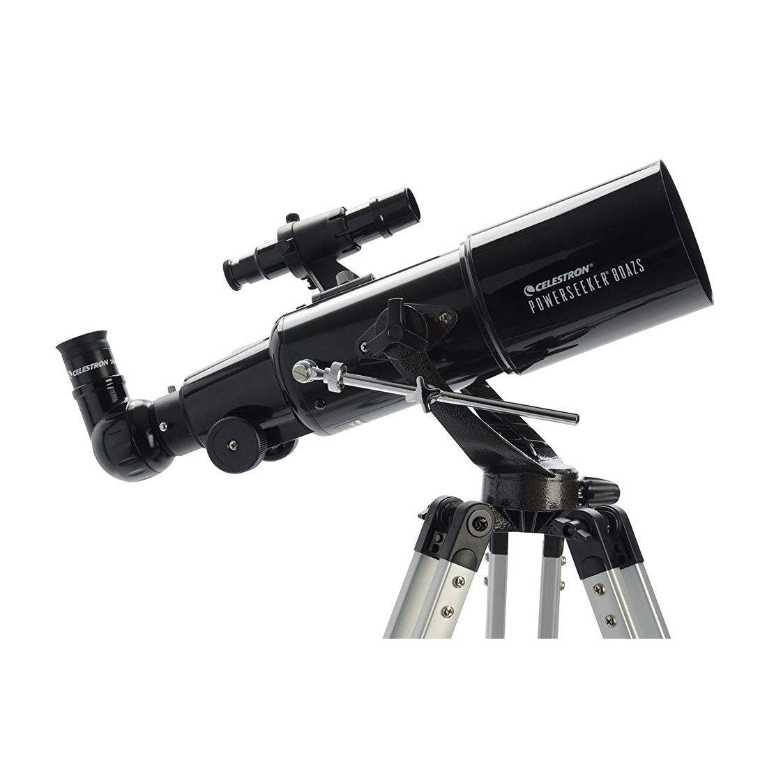 Celestron 21087 PowerSeeker 80AZS Telescope, Black