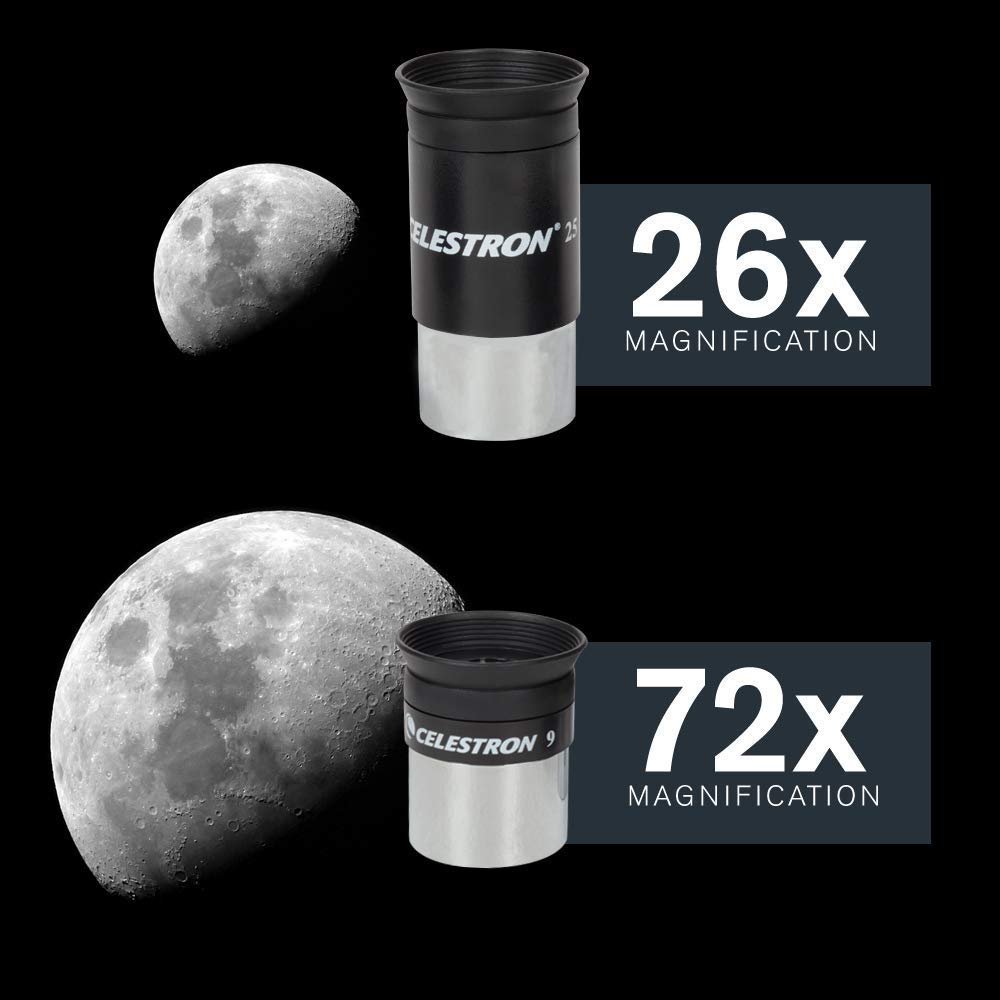 Celestron 31145 NexStar 130SLT Portable Computerised Newtonian Reflector Telescope with Quick-Release Fork-arm Mount, Accessory Tray and 'Starry Night' Special Edition Software,...