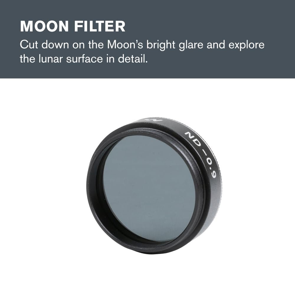 Celestron 94303 1.25 inch Eyepiece & Filter Kit - Includes 14 Pieces in Metal Foam-Lined Carry Case, Silver