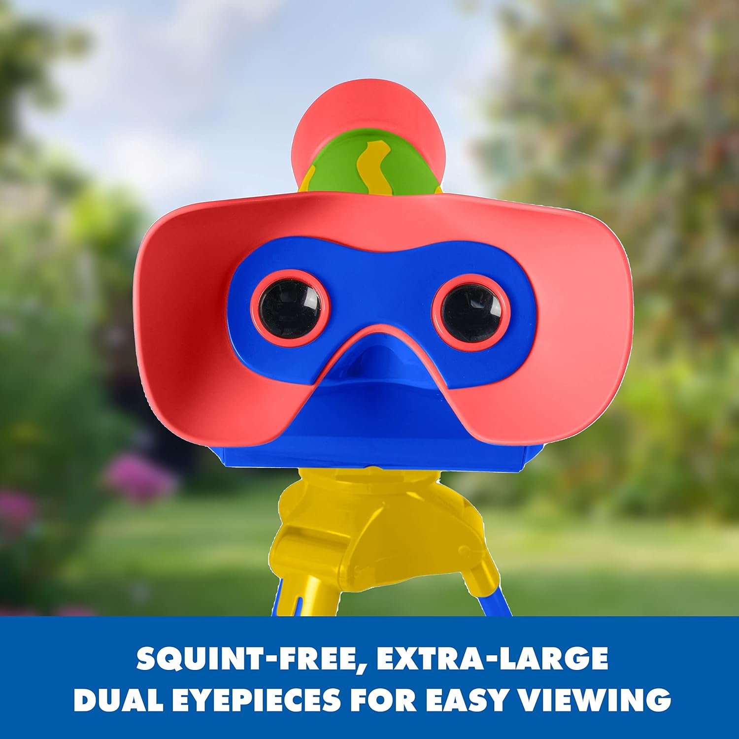 Educational Insights GeoSafari Jr. My First Telescope - Mini Telescope for Kids, Toddler Space Toy, Beginner STEM Learning, Science Gifts for Boys & Girls Ages 4+