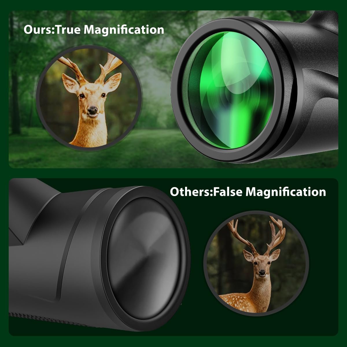 Monocular Telescope 80 x 100 High Powered Monoculars for Adults with Tripod, Monocular for Smartphone Suitable for Bird Watching Larger Vision Monoculars for Adults with BAK4...