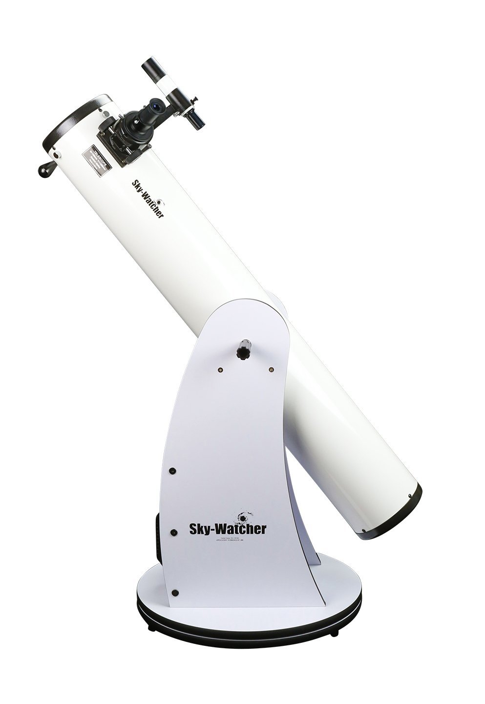 Sky-Watcher Classic 200 Dobsonian 8-inch Telescope – Solid-Tube – Simple, Traditional Design – Easy to Use, Perfect for Beginners, White (S11610)