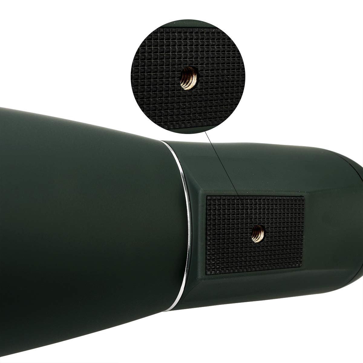 SVBONY SV28 Spotting Scopes with Tripod, Angled 25-75x70mm Spotter Scope with Phone Adapter, Waterproof Fogproof Spotting Scope for Bird Watching, Target Shooting, Wildlife Viewing