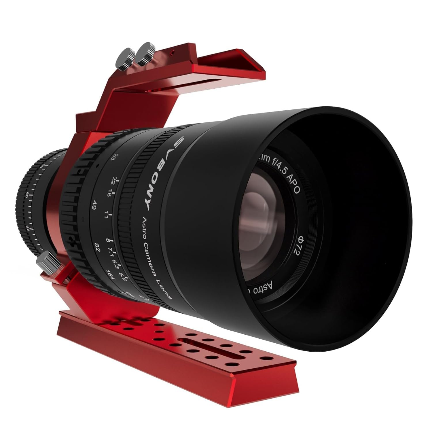 SVBONY SV555 Telescope-New Upgrade, Precision Focus Zero Compromise, Astrophotography Telescope 54mm APO Refractor SLR Camera Lens, 44mm Full Frame, F4.5 to F22 Variable...