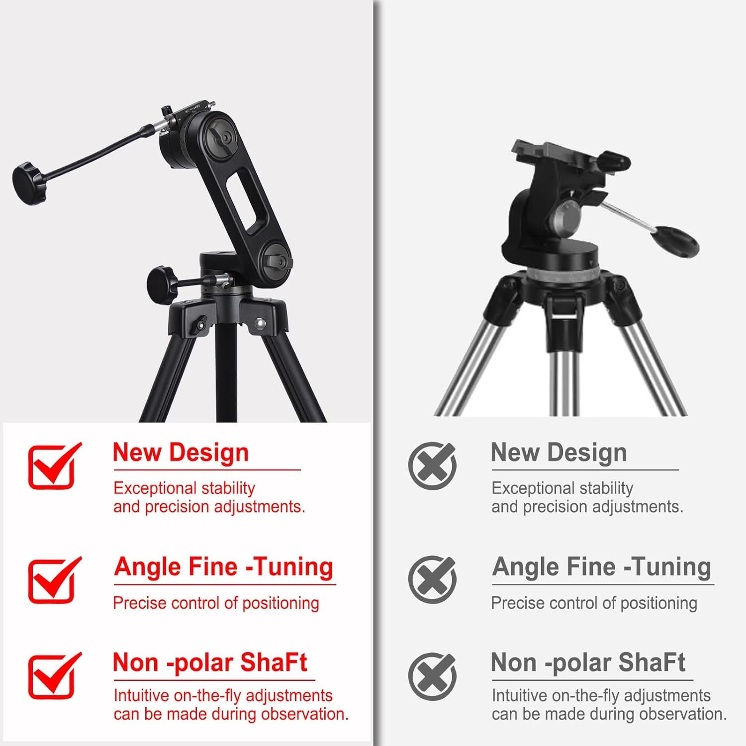 Telescope for Adults High Powered, 90mm Aperture 1000mm Refractor Telescopes for Adults Astronomy Telescopio with High Precision Adjustment, Ultra-Stable Vertisteel AZ Mount...